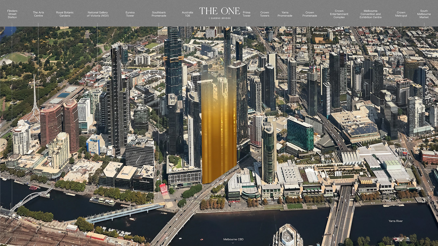 The One Queens Bridge exterior